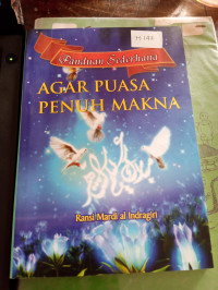 Image of AGAR PUASA PENUH MAKNA