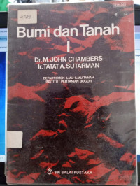 Image of BUMI DAN TANAH I