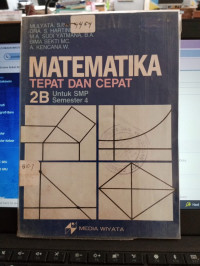 Image of MATEMATIKA TEPAT DAN CEPAT 2b