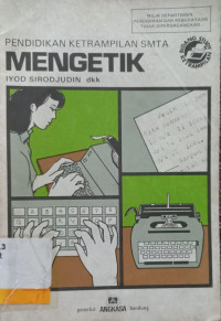 Image of PENDIDIKAN KETRAMPILAN SMTA MENGETIK