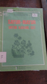 Image of Sayur-mayur untuk karang gizi