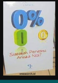 Image of SIAPAKAH PENEMU ANGKA NOL?